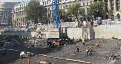 Az építőipari termelés 1,3 százalékkal csökkent az első öt hónapban